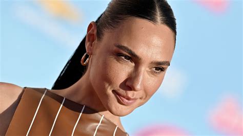 gal gadot bra|Gal Gadot Hops on the Sheer Dress Trend in Black